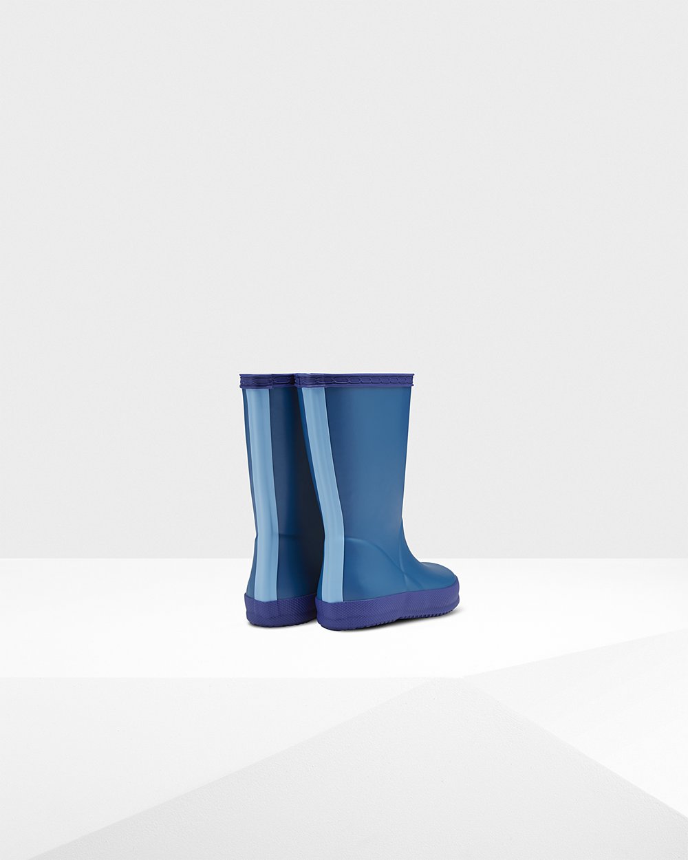 Hunter Niños Original First Classic - Botas de Lluvia Azules - 648-FRQDNY